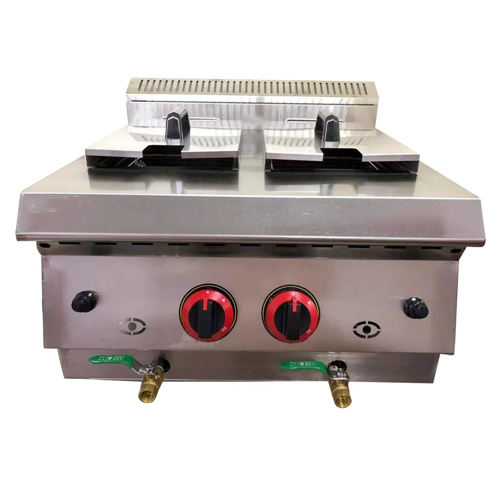 Commercial Factory Gas Air Fryer Professional Deep Fryer LPG Gas Industrial Deep for Sale Spare Parts Multifunctional / 33