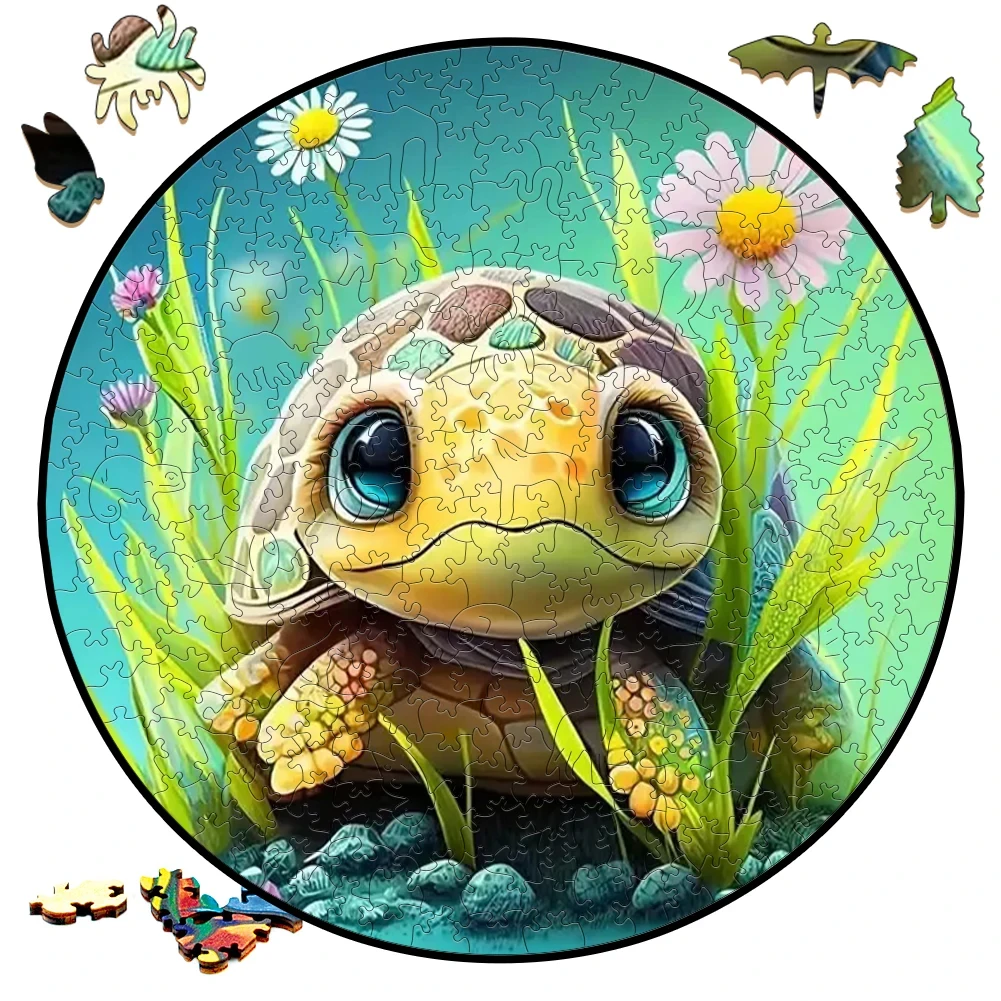 Wooden Wolf Jigsaw Puzzle 3