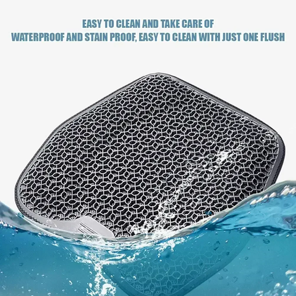 Car Gel Cooling Seat Cushion 3D Honeycomb Breathable Cool Car Home Office Chair Cushion Ventilation Sheet Car Accessories