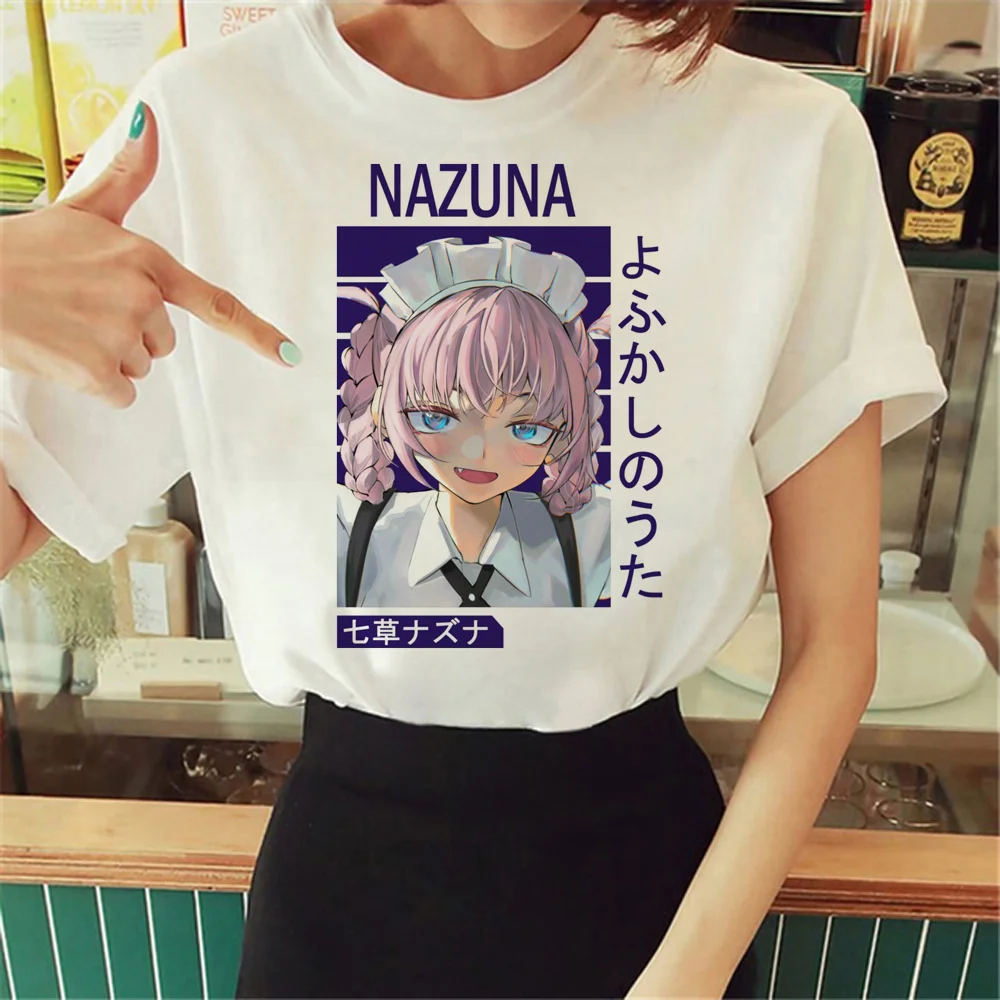 

Call of the Night Tee women funny streetwear anime tshirt female streetwear 2000s comic clothing