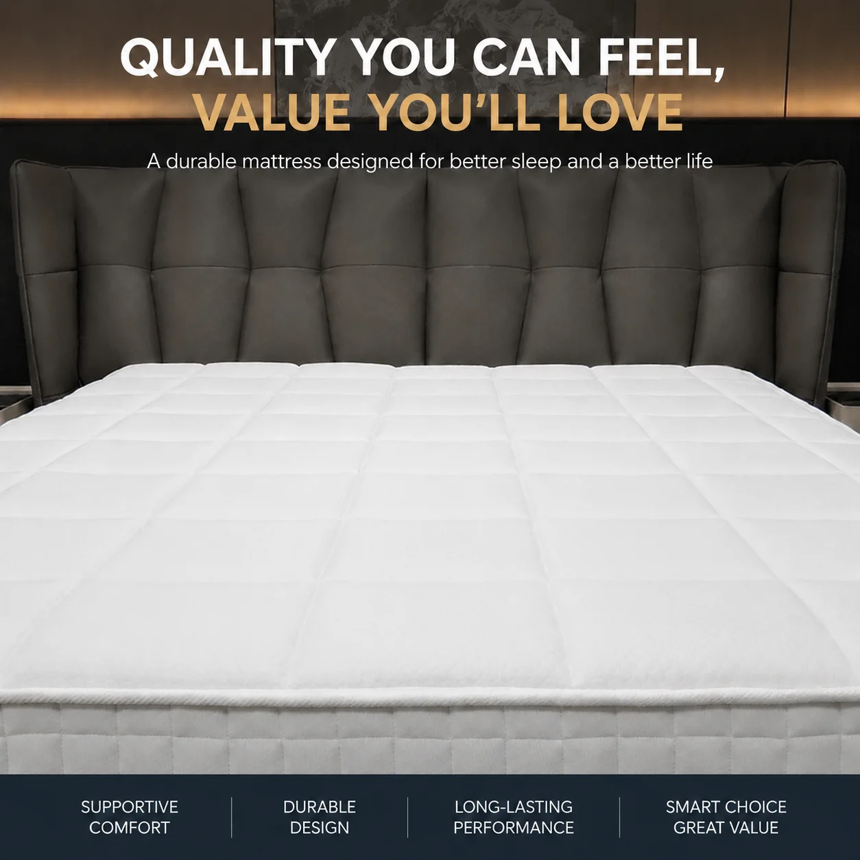 Matelas en mousse à ressorts confortable pour personnes âgées, utilisation domestique, lit 160x200cm, épaisseur 30cm pour une meilleure expérience de sommeil 1