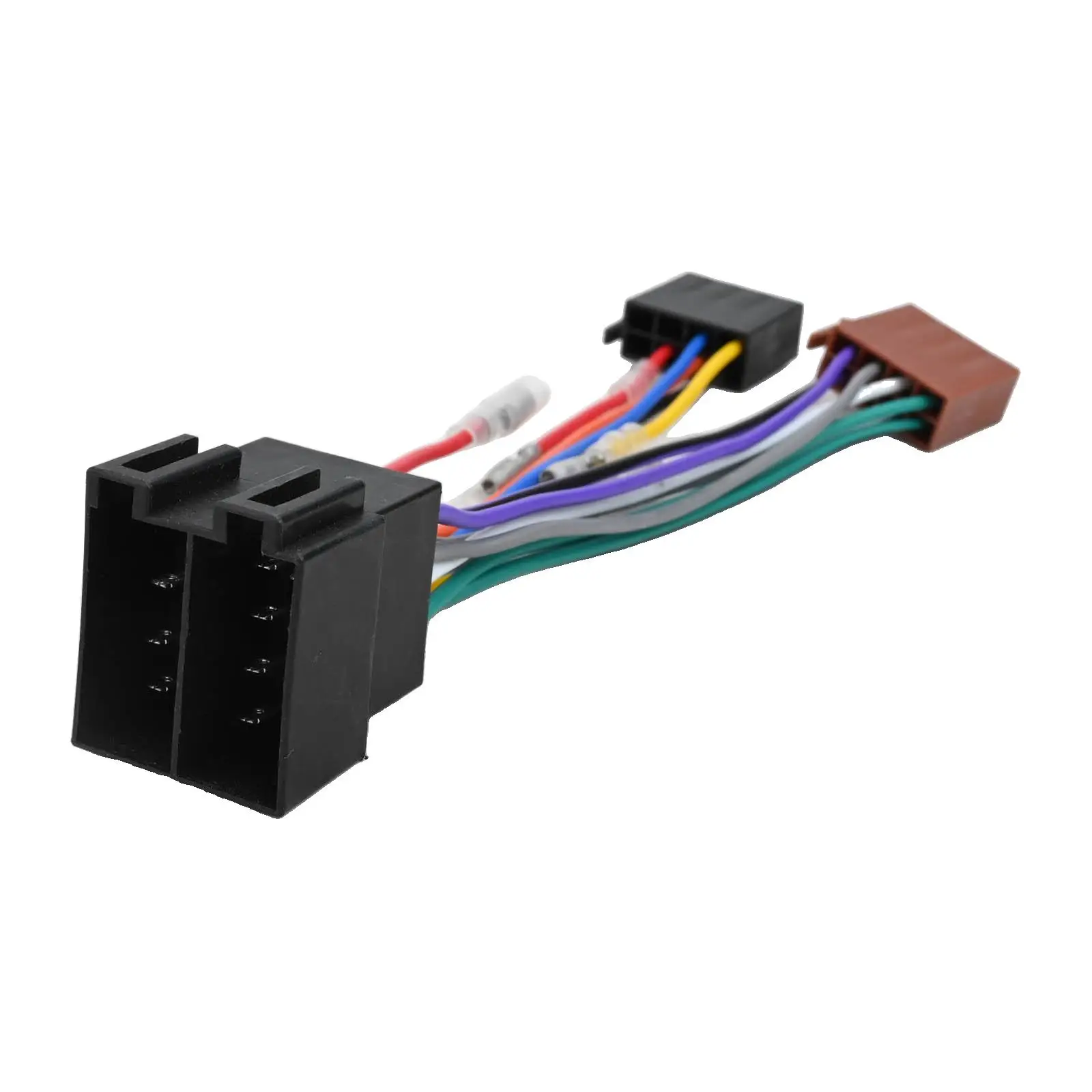 16-poliger Autoradio-Radio-ISO-Kabeladapter für ISO-Buchse auf ISO-Buchse, Stecker, Kabelbaum, Automobilzubehör – Detail 3