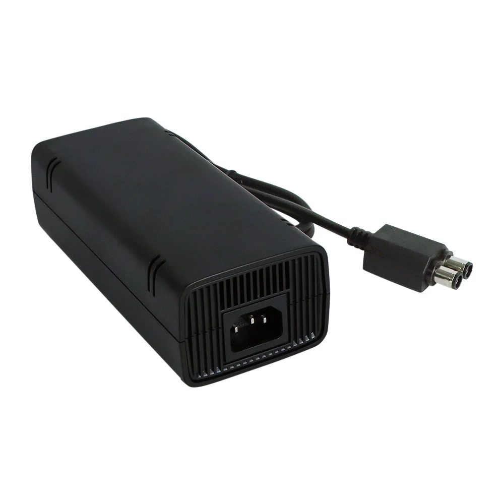 Power Supply Power Adapter Game Console Power Adapter 100~240V 135W AC Adapter Replacement Charger with Cable Auto Voltage Low Noise for Xbox 360 Slim Console