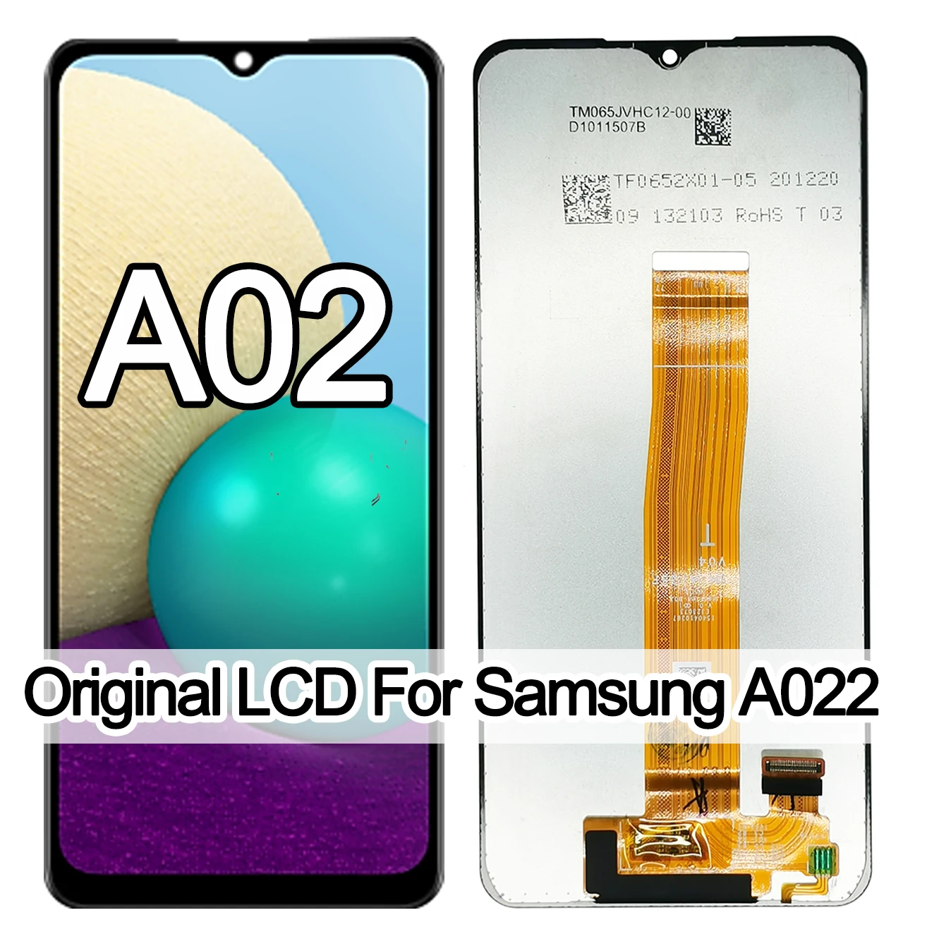 

6.5" Original For Samsung Galaxy A02 LCD Display A022 SM-A022M Screen Replacement For Samsung A022F A022G A022M SM-A022F LCD