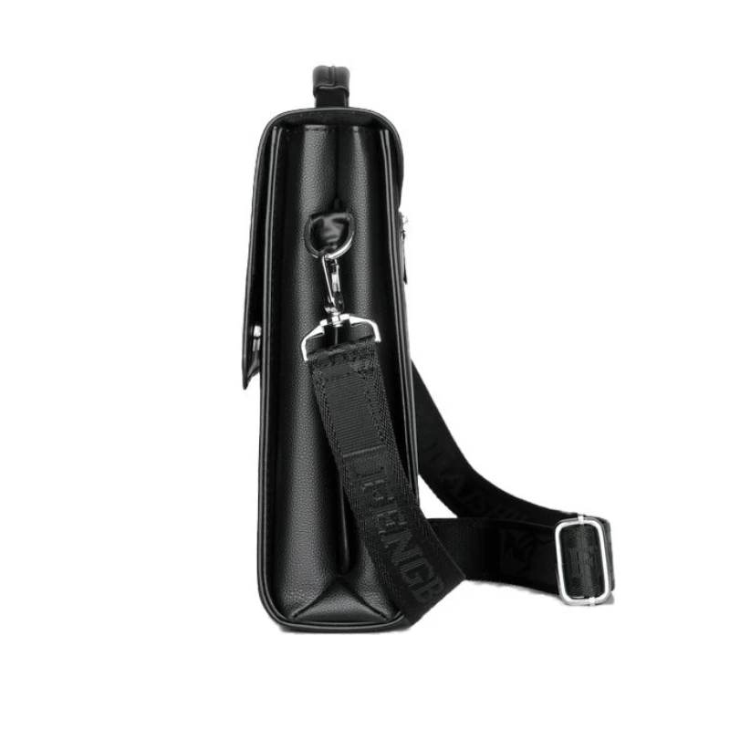 Multi layer high-capacity laptop bag Horizontal square genuine leather men's business handbag Genuine leather men's briefcase