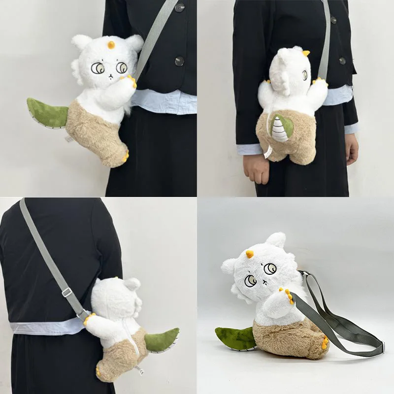 

Kawaii Chiikawa мультяшная милая плюшевая кукла большая емкость сумка через плечо сумка плюшевая игрушка подарок для друзей Игрушки для девочек