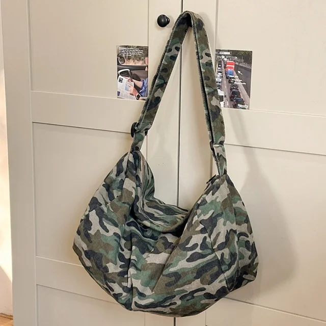 2025 Y2K Trendy Travel Shoulder Bags Tote Bag Summer New Women's Bag Leopard Print Canvas Crossbody Bag Female Student Handbags