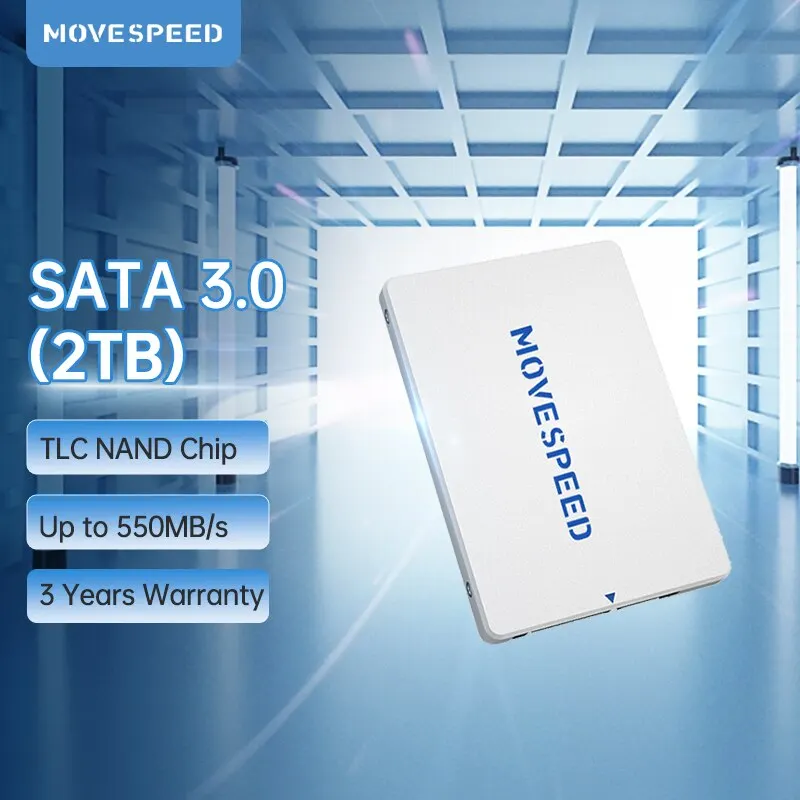 Movespeed Sata3.0 Ssd 512Gb 1Tb Tlc Chip Unità A Stato Solido Interna 256Gb 2Tb 4Tb Ssd Sata Iii Drive Per Notebook Desktop Laptop