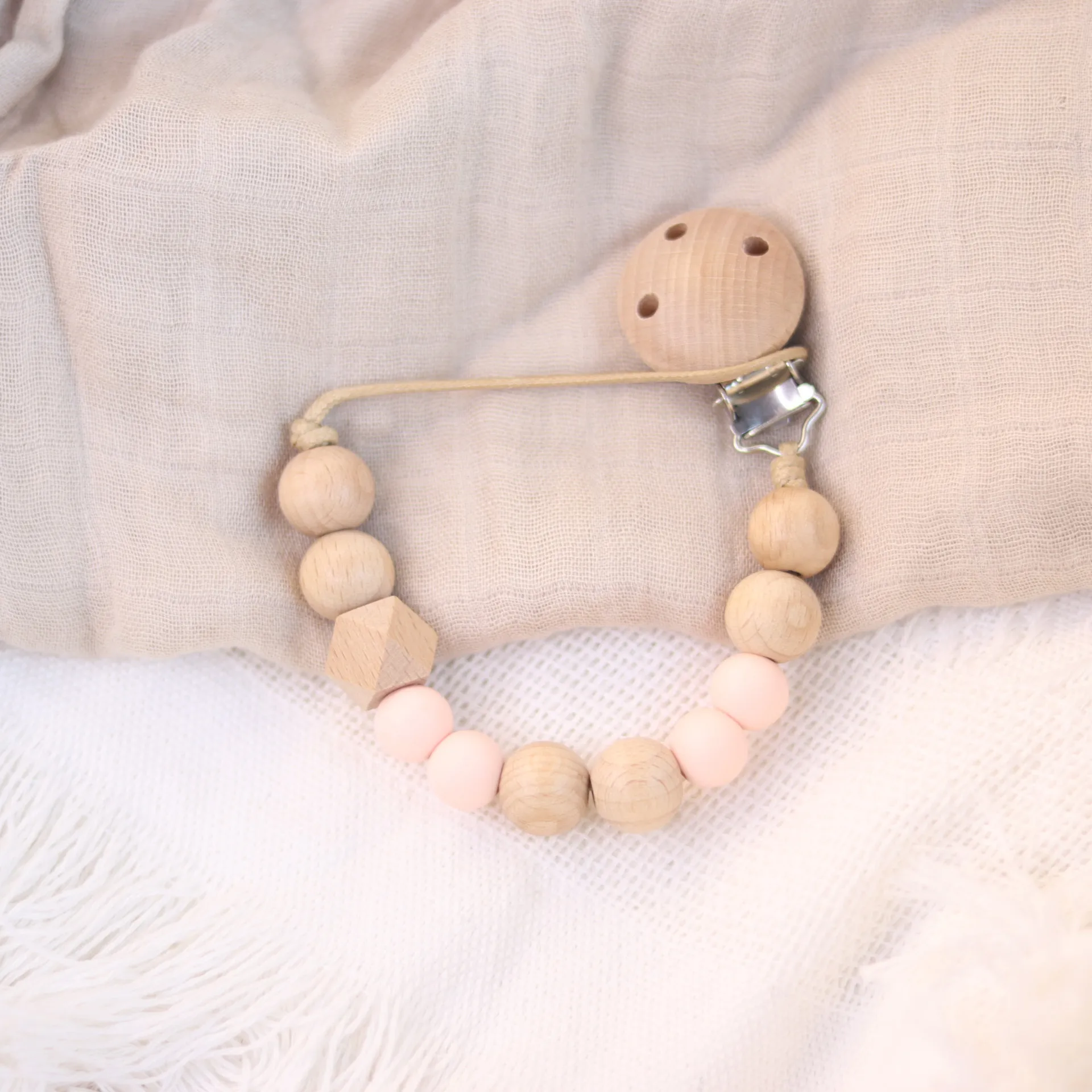 Baby Pacifier Chain BPA-Free Dummy Leash for Babies, Anti-Lost Soother Accessory