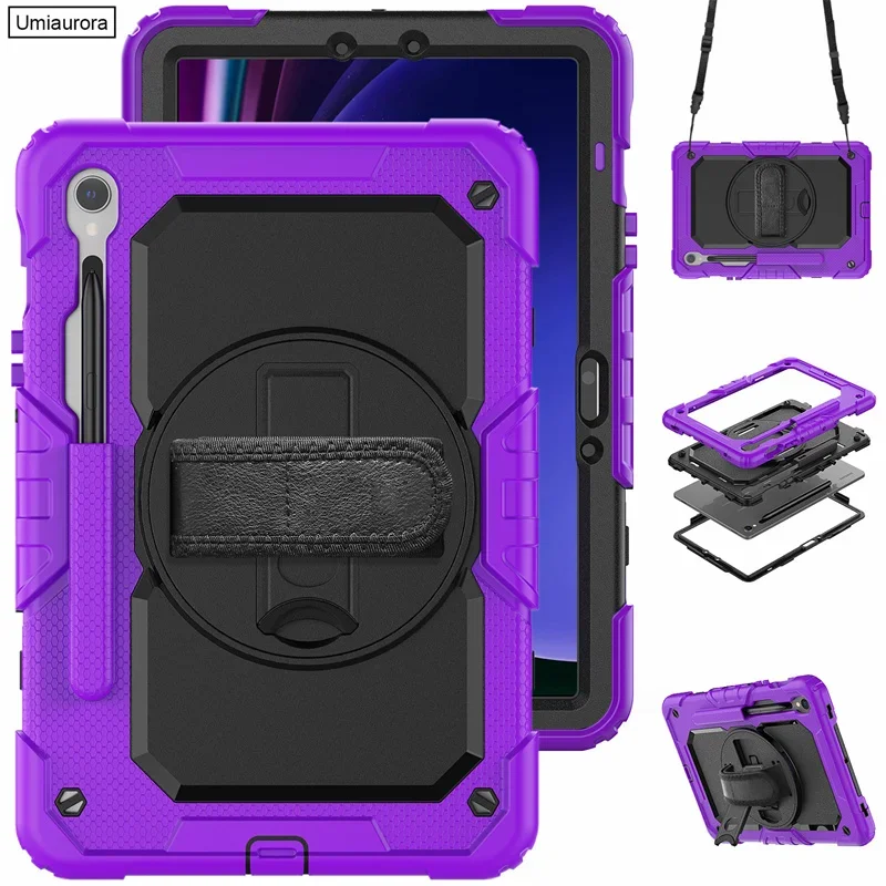 Heavy Duty Shockproof Kids Tablet Case with Silicone Armor Stand
