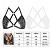 New Sexy Lace Women's Bra Lingerie Fashion Push Up Female Bralette Top Adjustable No-Slip Female Bra Perspective Women Underwear 6