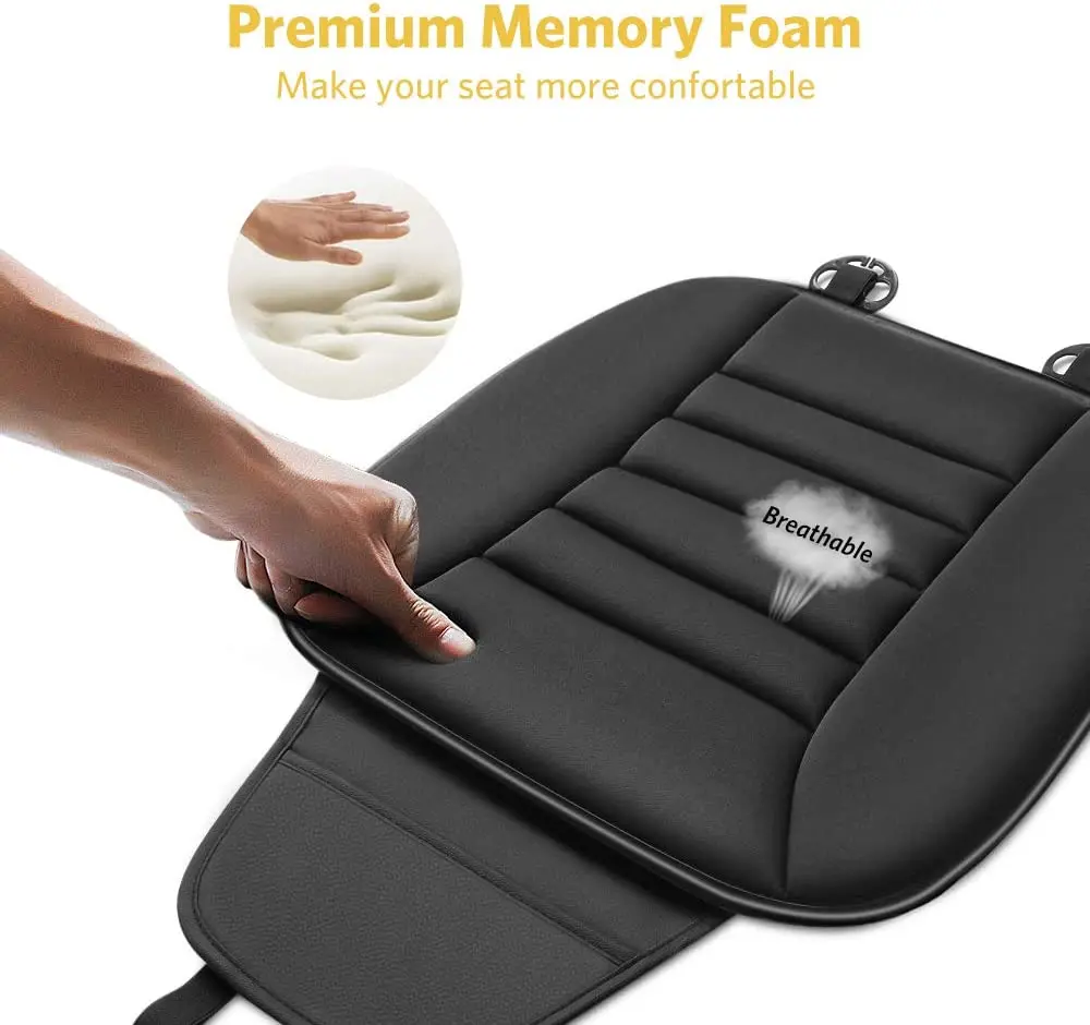 Car Seat Pad Thick Car Booster Seat For Short Drivers Booster Heightening  Tailbone Cushion For Office Chair Car Seats Wheelchair - AliExpress