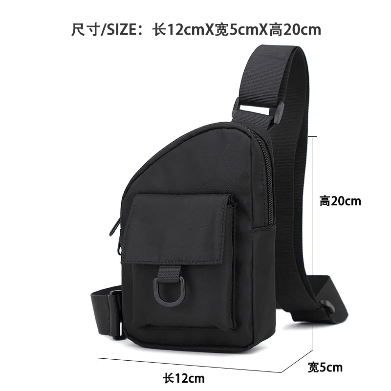 Brand Mens Shoulder Bag Fashion Men Chest Bag Sling Crossbody Bag