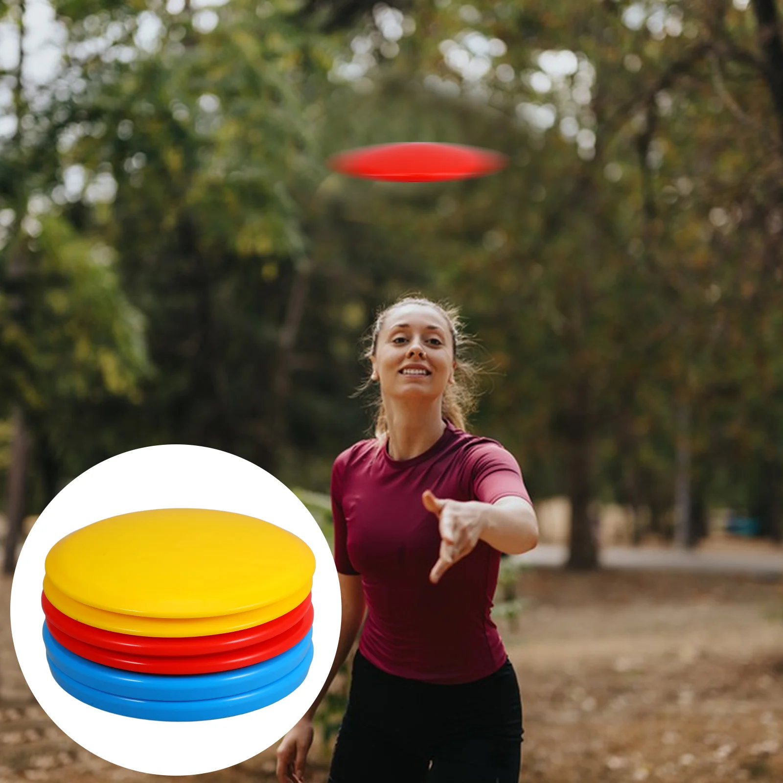 6Pcs Golf Disc Set For Disc Golf Flying Discs Midrange Disk Driver Disk Putter Outdoor Saucer Water Sports