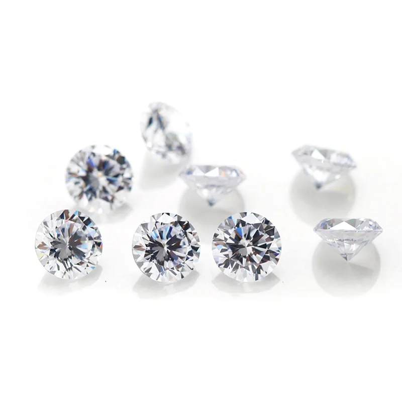 JIANGYUANGEMS 1000 Stück 0,8 mm ~ 2,5 mm 5A verschiedene Farben, runder CZ-Steine, loser Zirkonia, synthetischer Edelstein für Schmuck – Detail 2