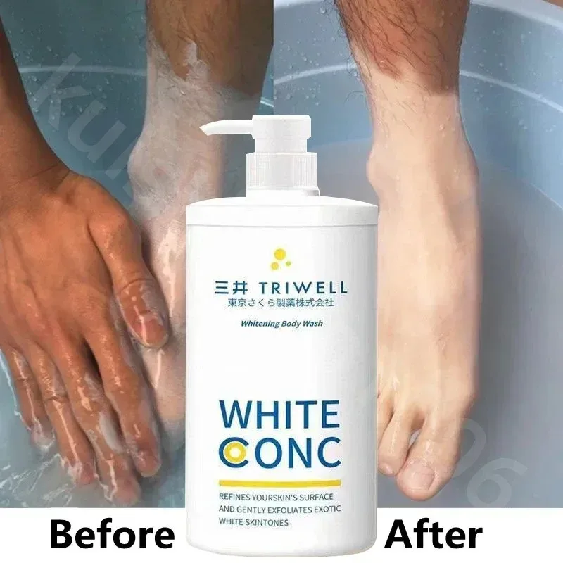 550ml Body Wash Deep Cleansing Whitening Removing Dirt Dead Skin Oil Control