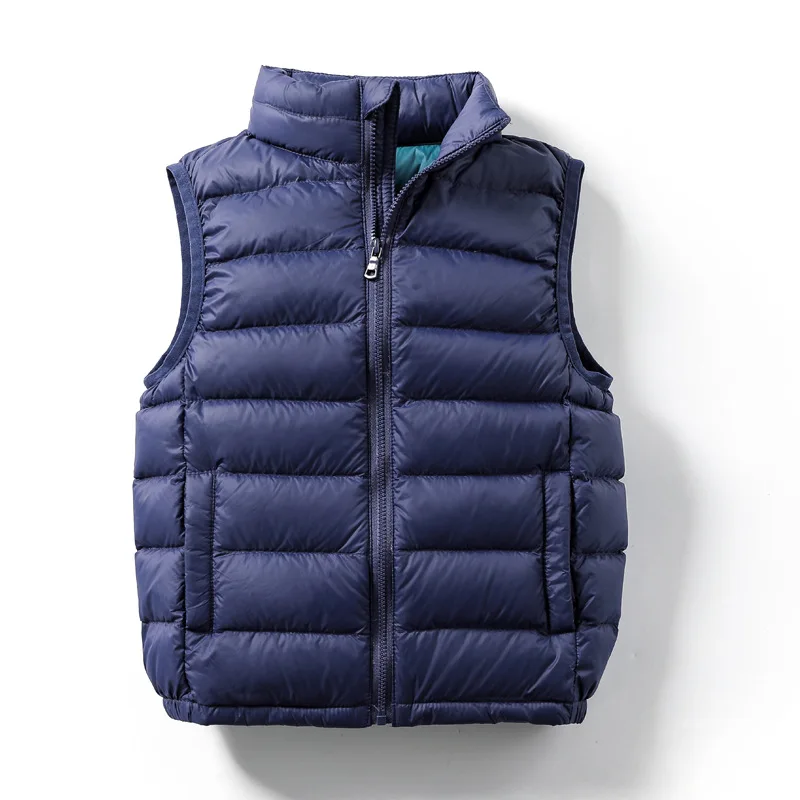 Children's Down Jacket Puffer Vest For Autumn