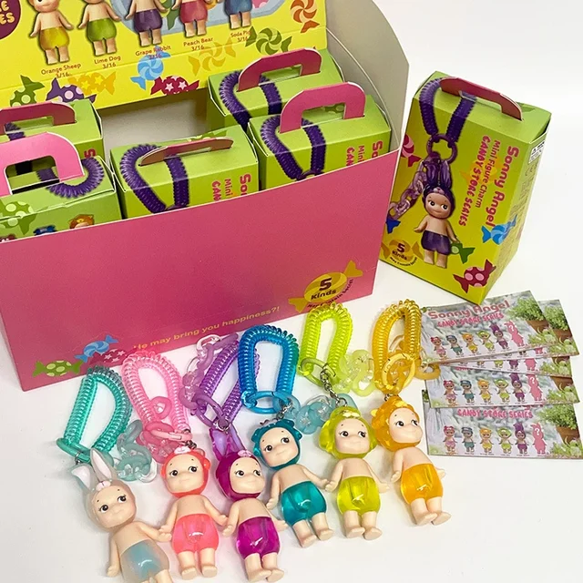 Candy House Angel Keychain Blind Box Doll Bag Pendant Handmade Creative Cartoon Toy Birthday Valentine'S Day Gift Mystery Boxes 5