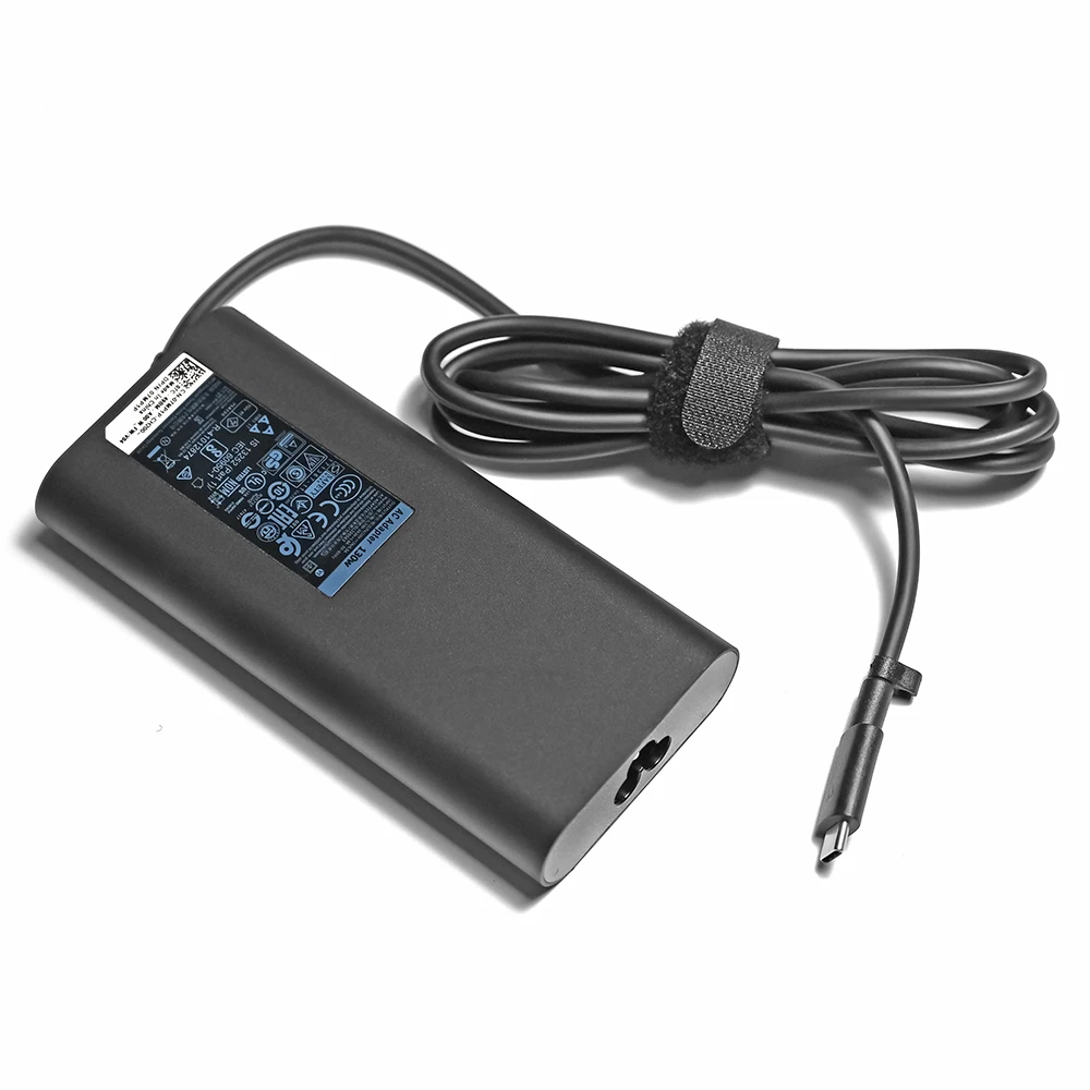 Usb-c tipo c Carregador de Laptop Fonte de Alimentação ca 130w 20v 6.5a Apto para Dell Xps 15 9570 9575 Da130pm170 Ha130pm170 Ha130pm130 Novo - Imagem 4