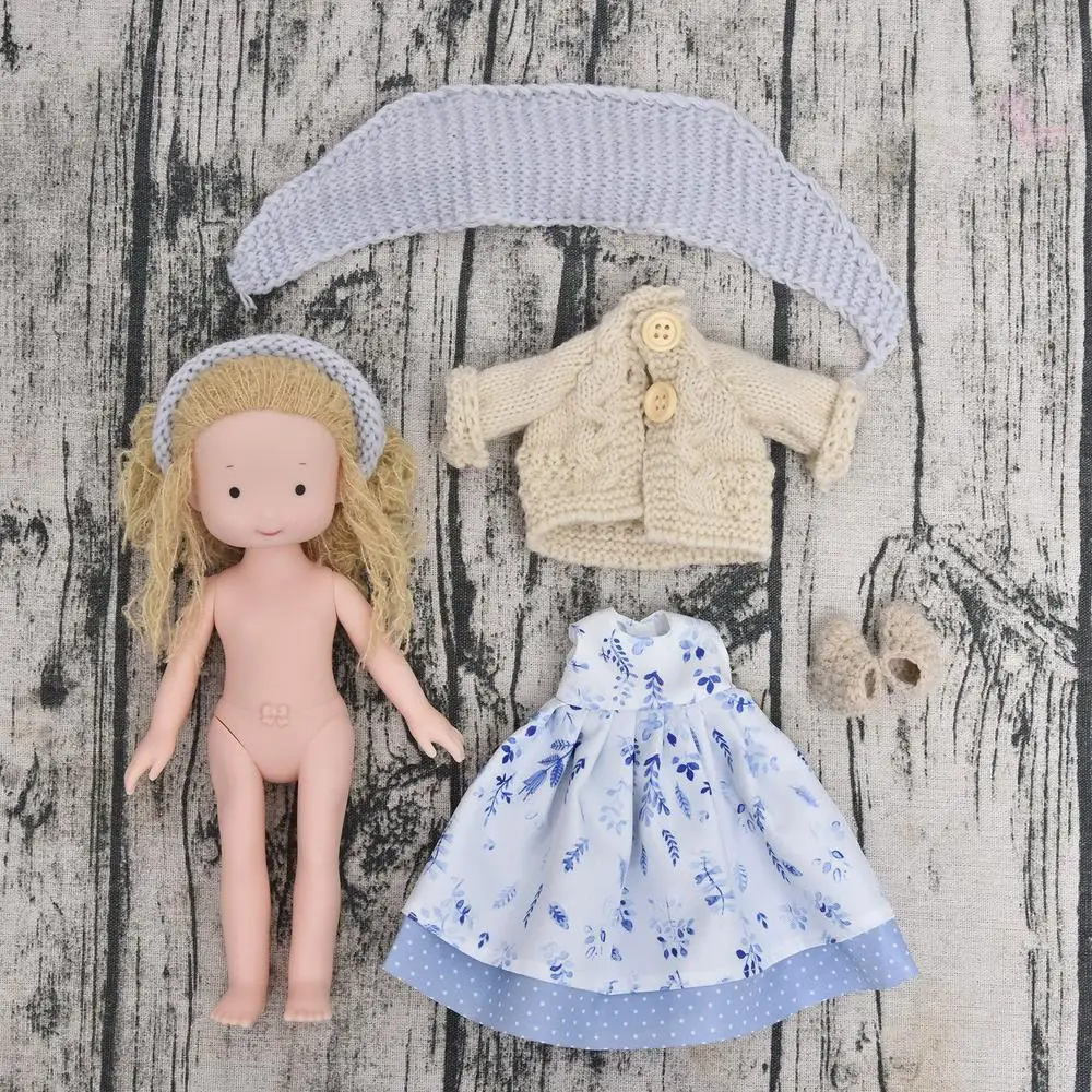 Soft Baby Dolls Handmade First Baby Doll Stuffed Baby Girl Dolls Plush Doll Toy First Baby Doll Plush Rag Doll For Kids