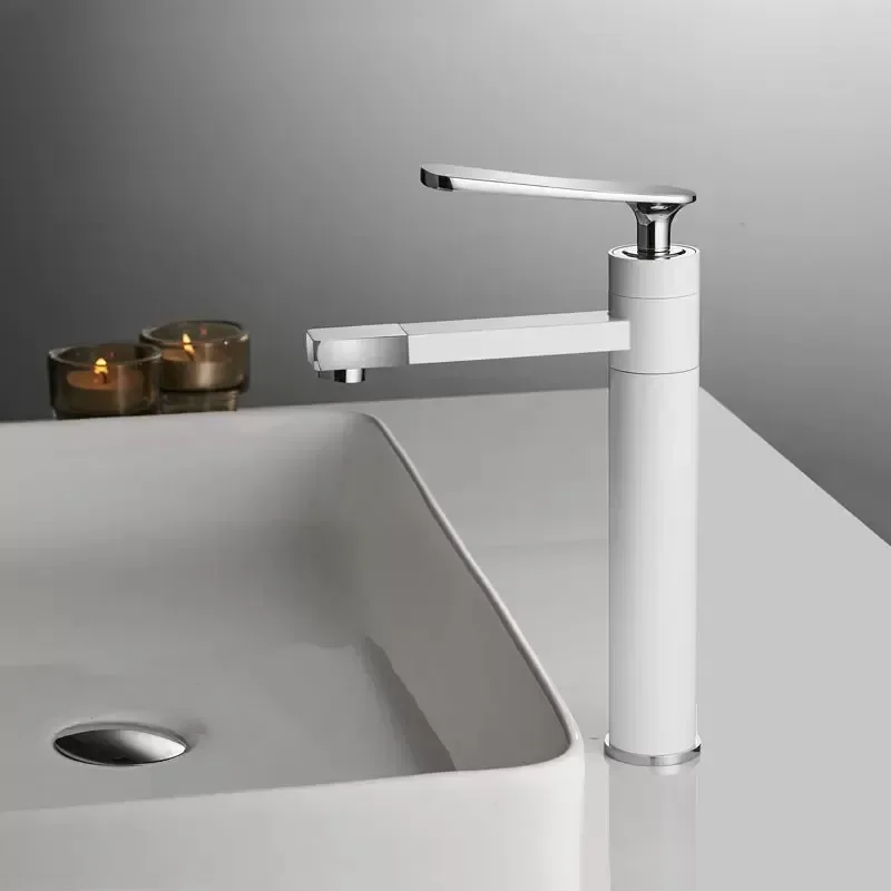 white chrome tall