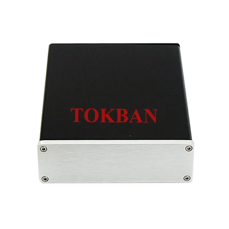 Tokban 1304 132*42*169mm Diy 증폭기 오디오 케이스 쉘용 모든 알루미늄 전력 증폭기 섀시 인클로저