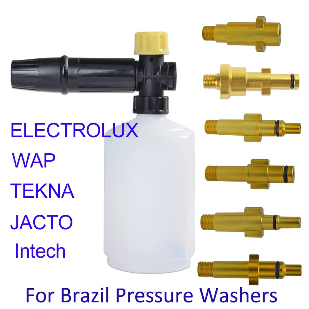 Ugello In Schiuma Generatore Di Schiuma Cannone Lancia Schiuma Di Neve Per Brasile Wap Tekna Jacto Electrolux Michelin Idropulitrice Autolavaggio