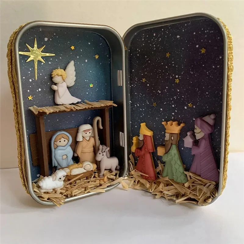 Handmade Nativity Scene Set 1