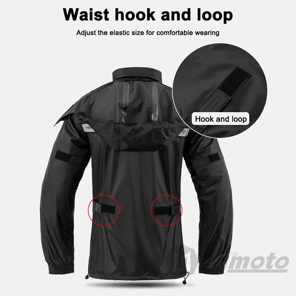 Motorcycle Raincoat Waterproof Rider Raincoat Suit Moto Rain Coat Jacket Pants Biker Rain Set Men Women motorcycle jacket,motorcycle raincoat,raincoat suit,bike raincoat