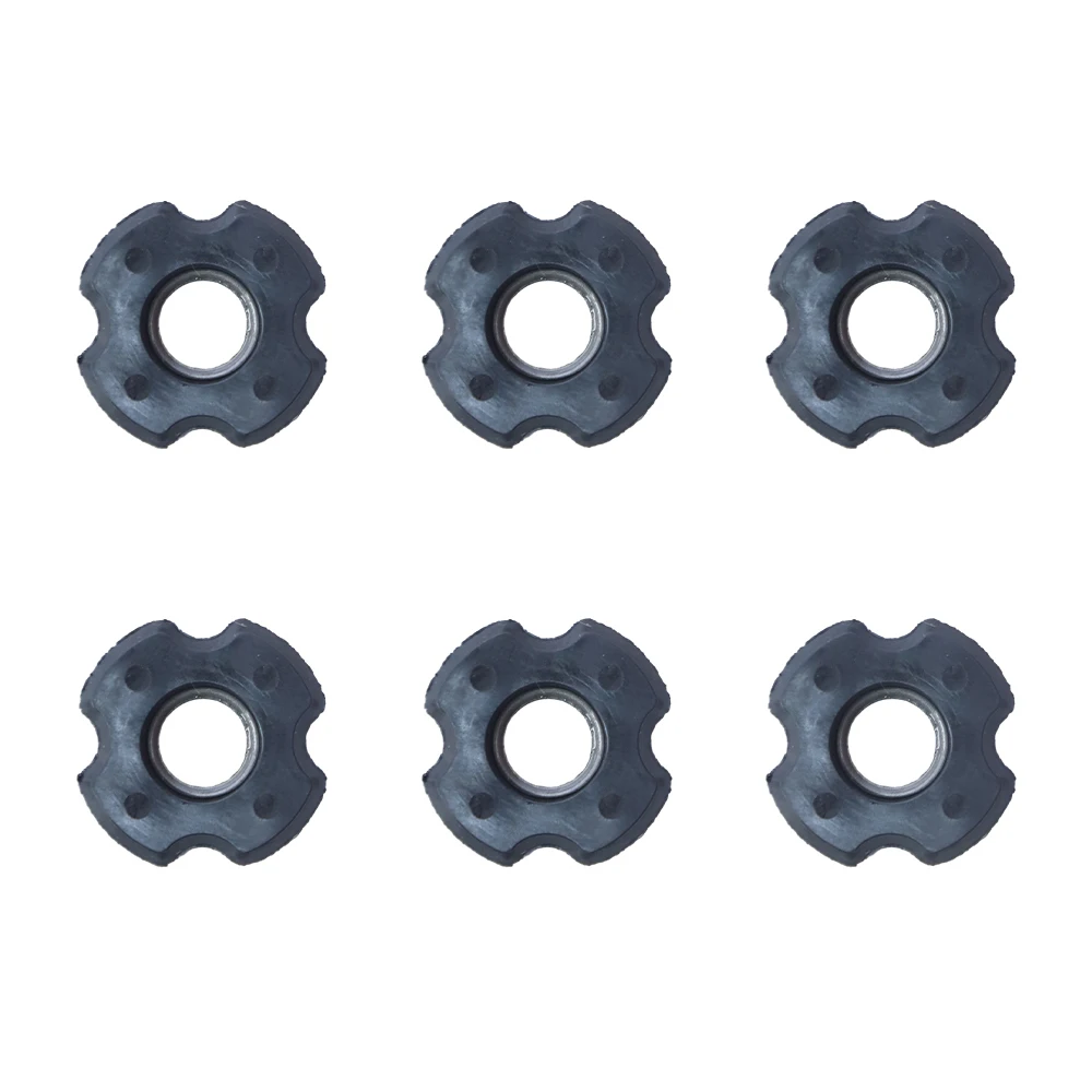 Brush Cutter Shaft Parts Bushing Oil Bearing 8MM For Grass Trimmer 23.5mm Tube Pipe Aluminum Tube Inside Replacement 6PCS grass trimmer brush cutter accessories