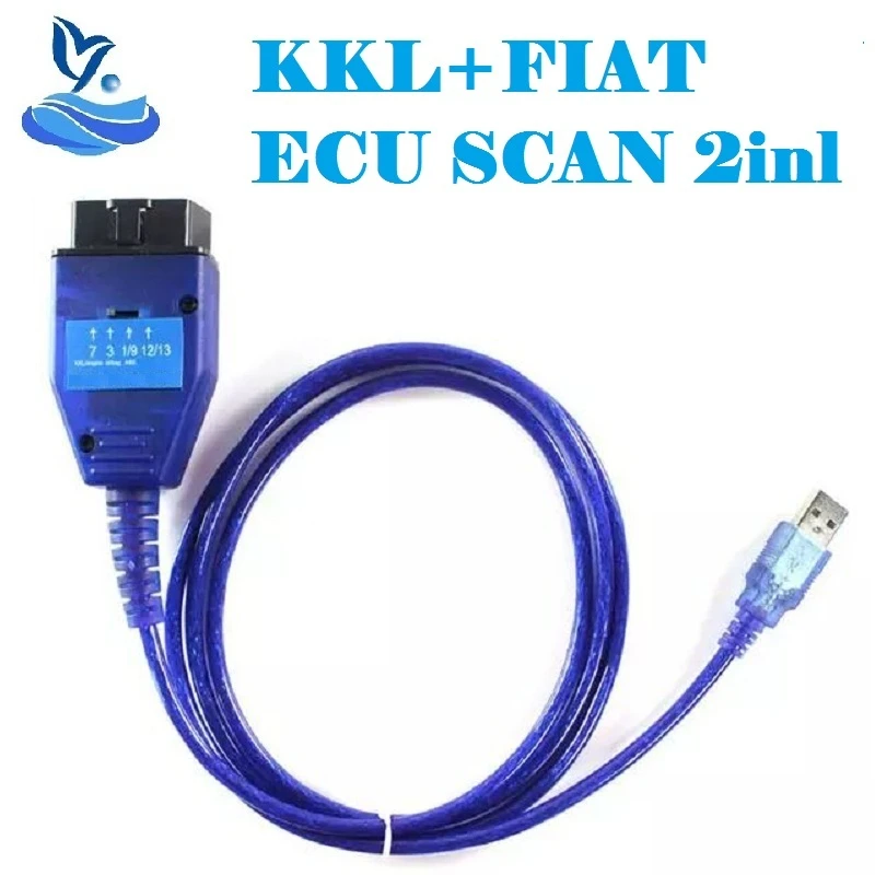 Vagkkl+fiatecuscan Diagnostic Interface For Vag Usb+test Cable Car Ecu ...