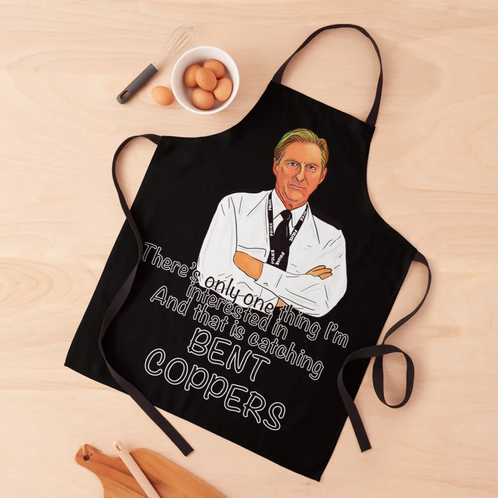 

Line of duty - bent coppers Apron Kitchen Apron For Men Household Items Waterproof Kitchen Apron For Women