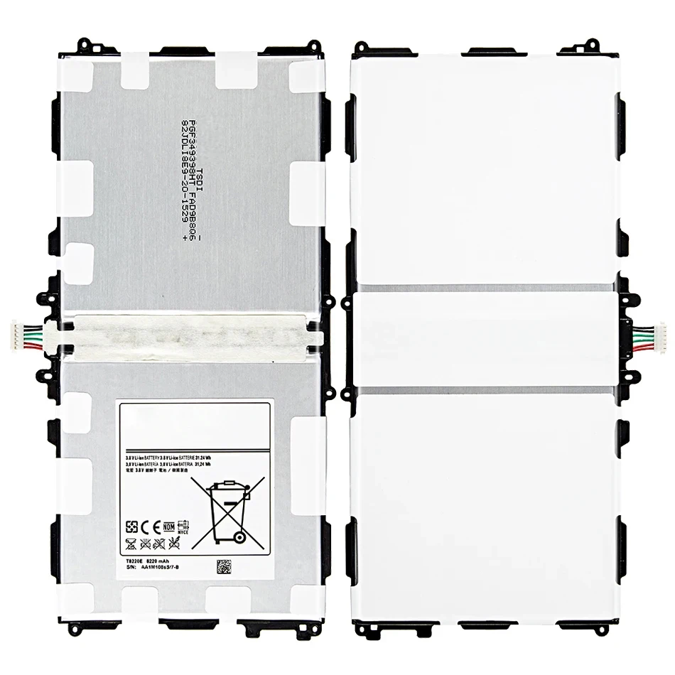 Battery T8220C T8220E 8220mAh for Samsung GALAXY Note 10.1 Tab Pro P600 P601 P605 P607 SM-T520 SM-T525 Tablet Batteries