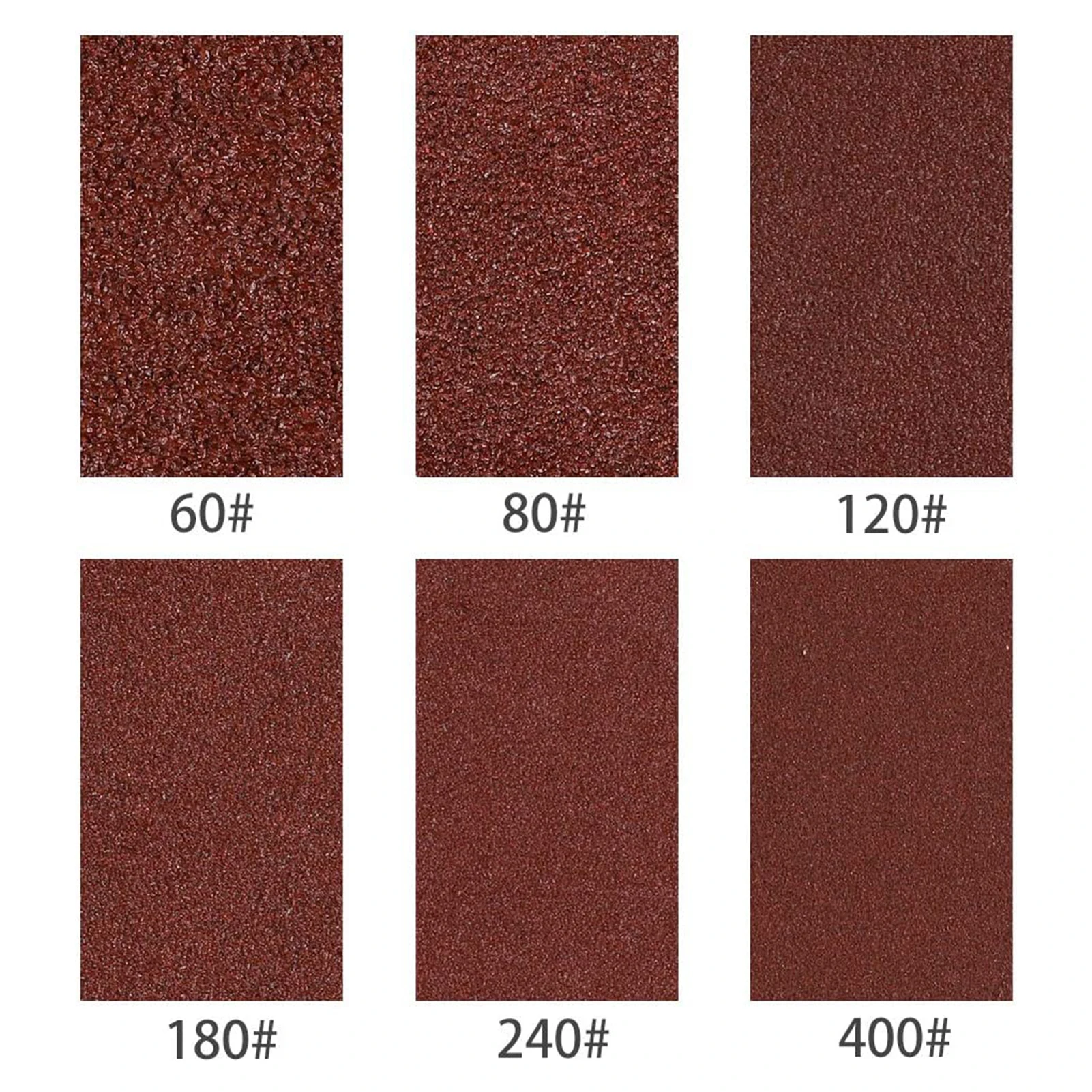 21x3 Inches Sanding Belt (533*76mm) 18 Pack Aluminum Oxide Sanding Belts (3 Each of 60 80 120 180 240 400 Grits) for Belt Sander