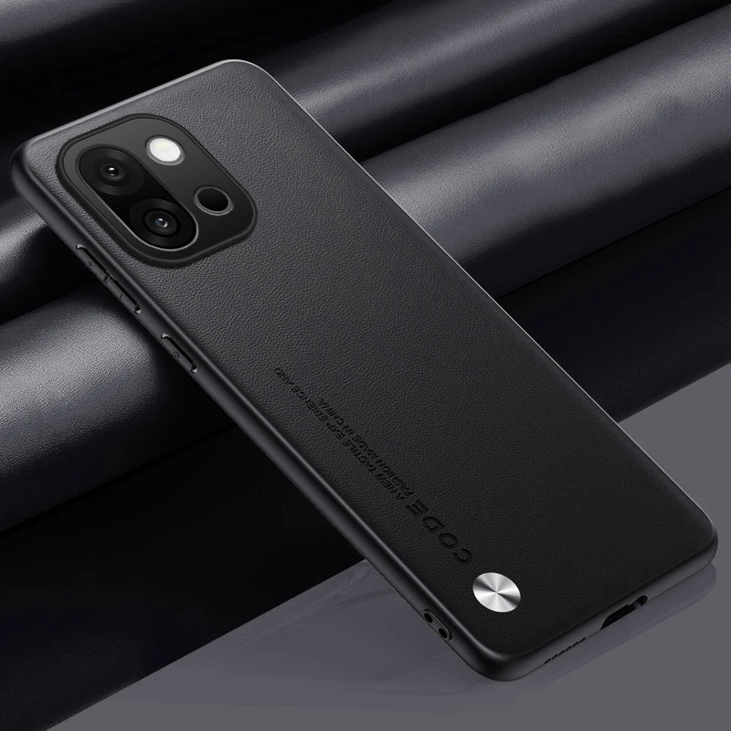 Luxury PU Leather Shockproof Phone Case with Full Protection