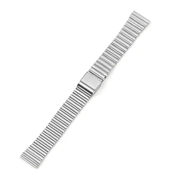 Stainless Steel Watch Band - Elegant Metal Strap in Multiple Sizes - 12mm (SILVER)