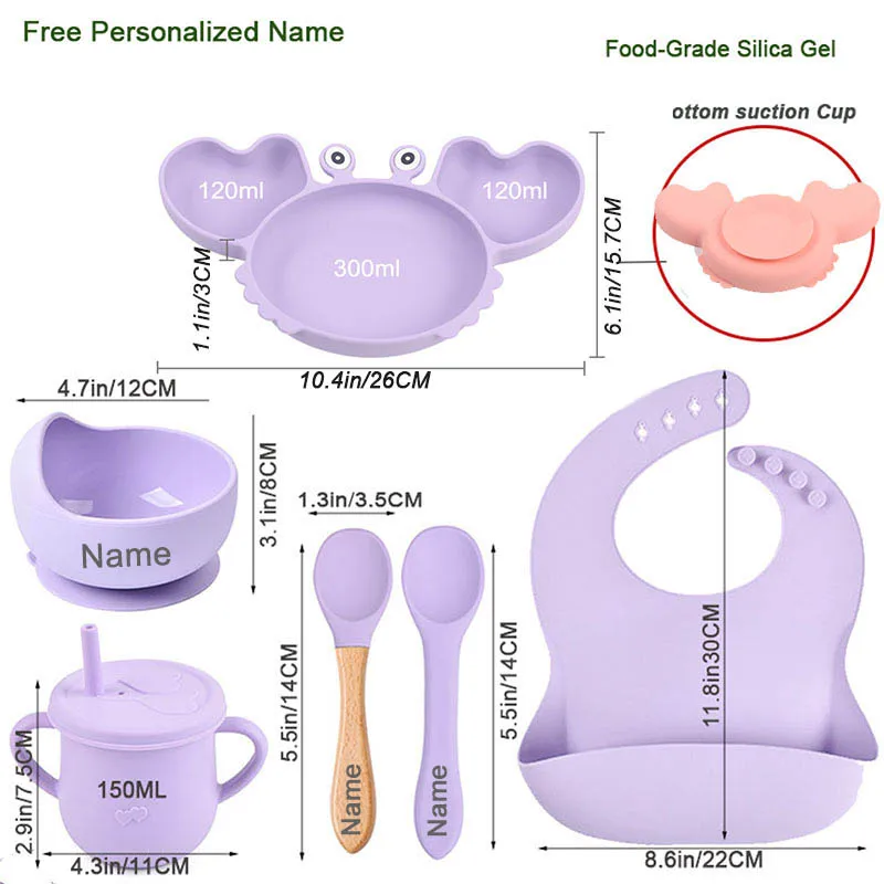 WeeSprout Silicone Baby Spoons - First Stage Infant Feeding Spoons