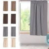 Kitchen Window Curtains Thermal Insulated Short Curtain for Bedroom Living Room Home Decor Window Top Small Drapes Cortinas 1