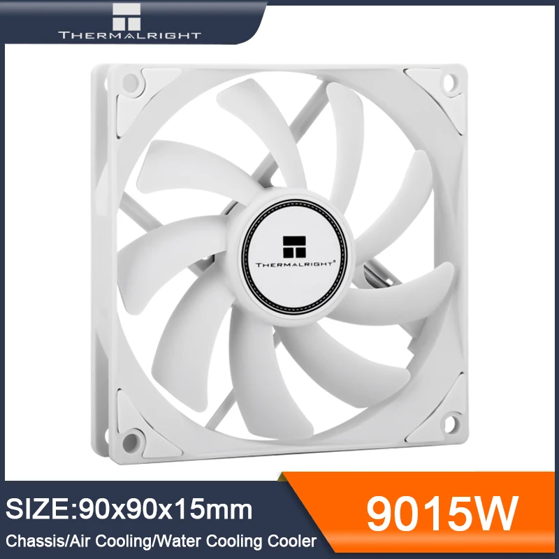 

Thermalright TL-9015W 90mm 12V PWM Quiet Fan For CPU Cooler Air Cooled Water Cooling Computer Accessories Fan