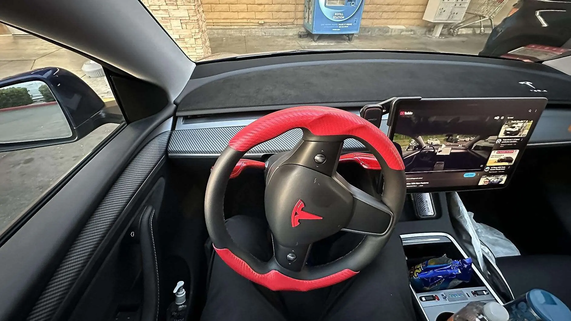 Teslahubs™ Interior Upgrade Kit, Model 3 & Y customer photo