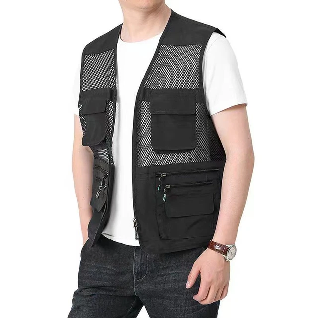 Men's Sleeveless Jackets, Sleeveless Jacket Work, Fishing Vests, Work  Vest