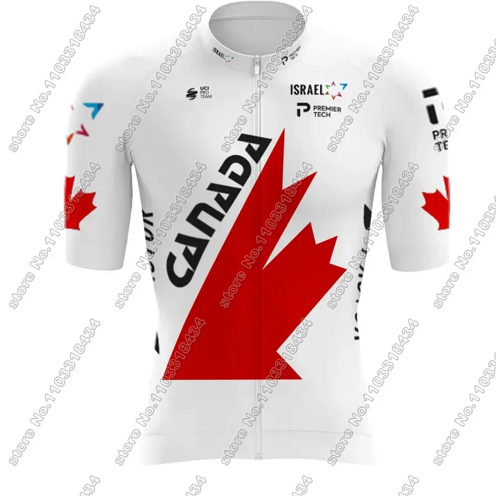 Israel-Team Cycling Jersey IPT Set Canada Clothing Men Road Bike Shirt Suit Bicycle bib Shorts MTB Wear Ropa Maillot