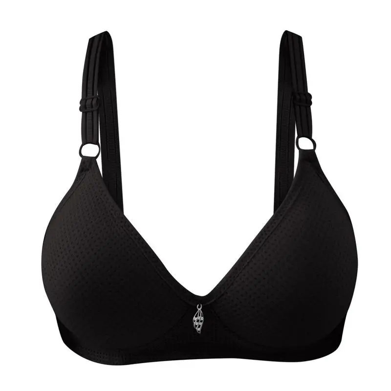 

Full Coverage Push Up Bra Light Lift Seamless T-Shirt Bra No Underwire Breathable Adjustable High Support Smooth Bra For Women