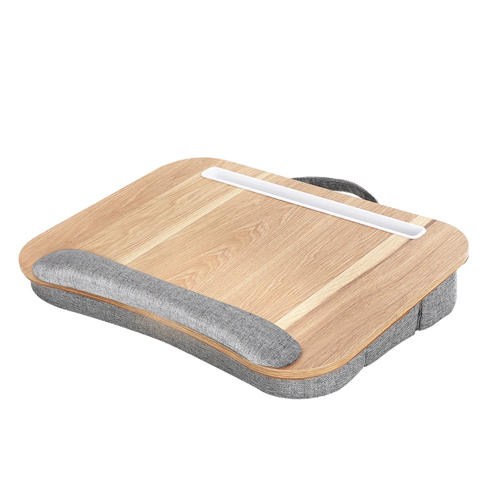 Laptop Stand with Pillow Cushion & Anti-Slip Strip Home Office Lap Desk Laptop Table Fits Up To 15.6 Inch Laptops 5