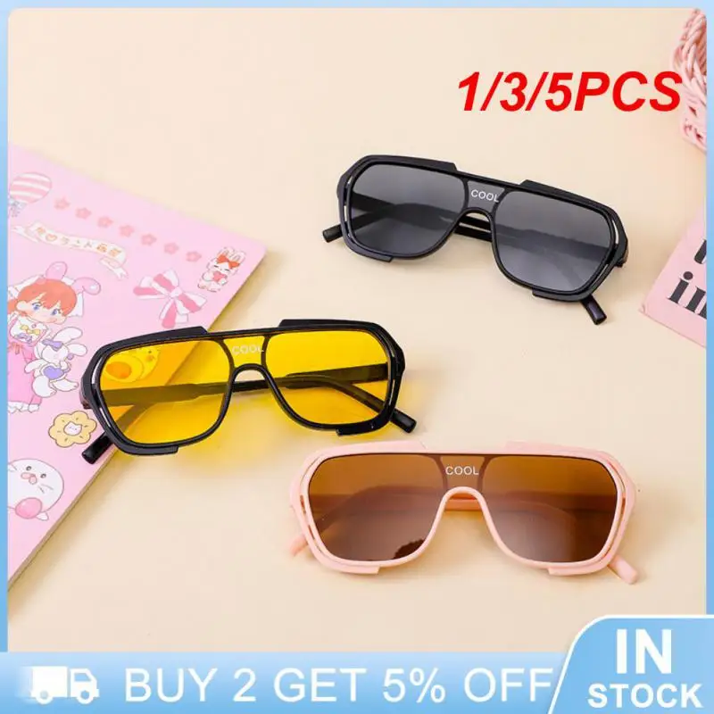 

1/3/5PCS New Sun Glasses Pc Sunglasses Fashion Children's Mirror Retro Lentes De Sol Mujer Personality Children's Sunglasses