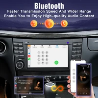 Autoradio STWEI Linux avec CarPlay sans fil, Android Auto, radio FM, Bluetooth, lecteur multimédia pour Mercedes Benz Classe E W211, lecteurs vidéo pour voiture 6