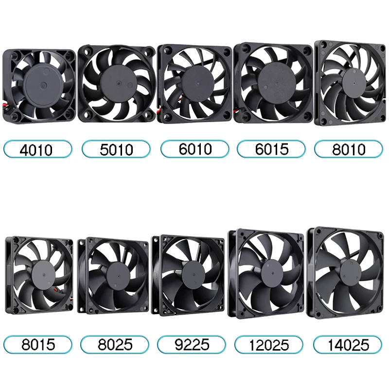 Ventiladores Usb Alimentados por Gdstime em Cabo Usb Receptor av Arrefecimento Dual dc 5v 40 mm 50 mm 60 mm 80 mm 92 mm 120 Milímetros 140 Milímetros dc - Imagem 5