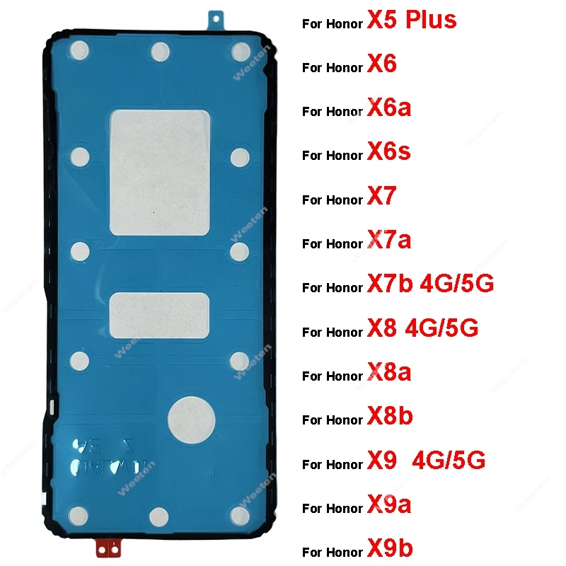Premium Back Battery Cover Adhesive Sticker Replacement
