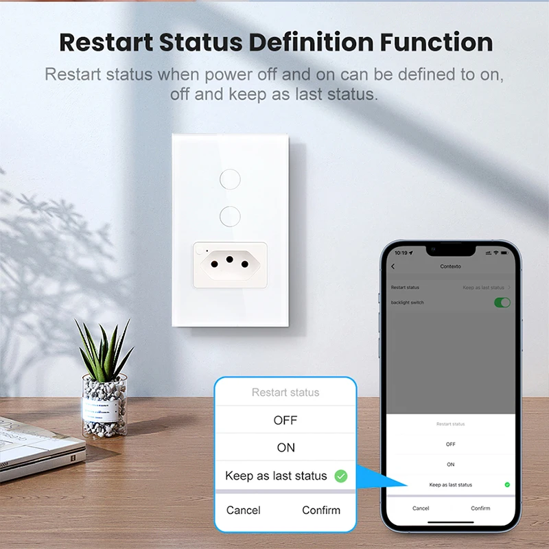 Рисунок 5 - Умная настенная розетка UNKAS с Wi-Fi