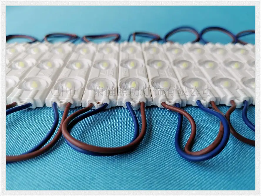 AC220V / AC110V input injection LED light module for sign letter 2W 250lm SMD3030 3 led IP65 waterproof 85mm*18mm*7mm